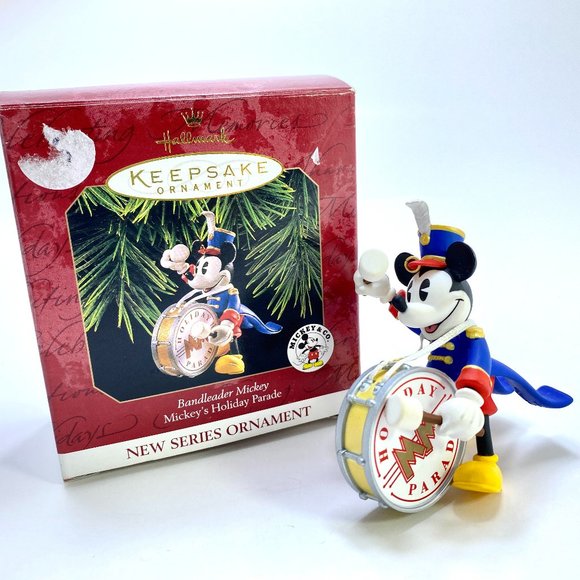 1997 Hallmark Bandleader Mickey Mouse Ornament